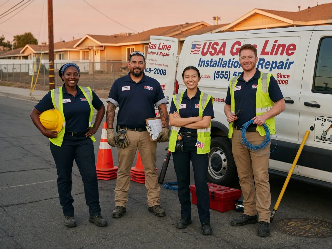 Gas Line Installation company in Wales, AK
